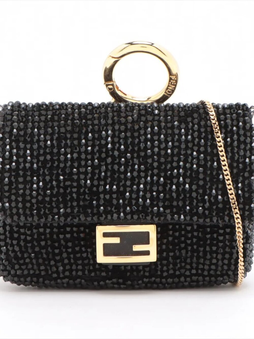 Fendi Mini Sparkle Baguette A7 MOG